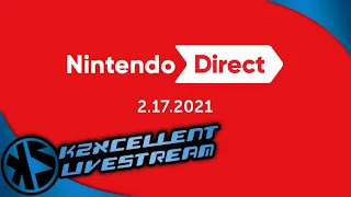 Big Think Crew reacts to the Nintendo Direct (Feb 2021) | KZXcellent Livestream