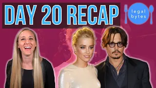 Day 20 RECAP! | What If Any Value Did These Witnesses Have? | Johnny Depp Vs. Amber Heard
