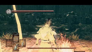 DARK SOULS 1 REMASTERED - PLAY AS AND MORPH TO ANY BOSS/ENEMY - AGE OF FIRE MOD Prime Gwyn vs Manus