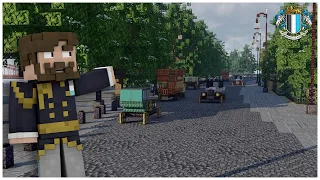 A Walk Along The Embankment - Minecraft Build Showcase