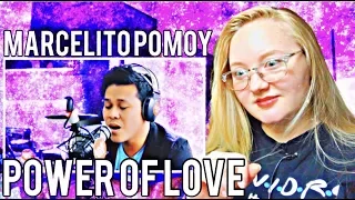 Marcelito Pomoy - Power of Love Celine Dion LIVE REACTION // EMILINALINE