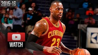 LeBron James Full Highlights at Hornets (2016.02.03) - 23 Pts, 6 Ast