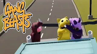 Gang Beasts - Lets Hug It Out... [Melee] - Xbox One Gameplay