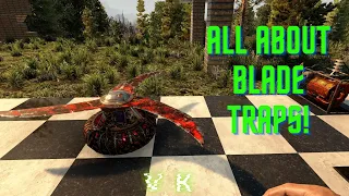 7 Days to Die, How to use Blade Traps