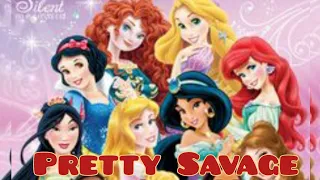 Disney princesses x Pretty Savage _ Crystal creations