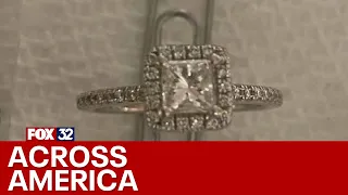 Across America: Diamond ring found on beach