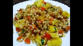 साबूदाना की खिली खिली खिचड़ी बनाने की विधि | Navratri - Non sticking Sabudana Khichdi | sago Khichdi