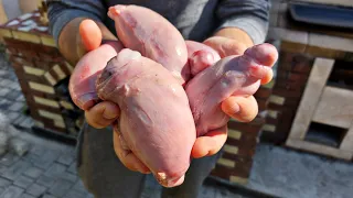 Lamb Testicles Frying | Men's Recipe