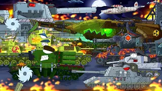 All episodes of the Soviet monster KV-6 - Cartoons about tanks