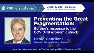 Preventing the Great Fragmentation: Europe’s response to the COVID-19 economic shock