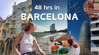 barcelona vlog | best food spots, vintage shops & activities