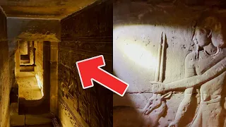NEVER Before Seen Video INSIDE The FORBIDDEN Crypts Below The Dendera Temple of Hathor - Anyextee