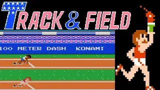 Track & Field (NES) adapted and expanded port | gameplay session for 1 Player 🎮