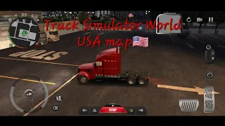 Truck Simulator World 🇺🇲USA 🇺🇲Orlando - Jacksonville 🚚 Android Gameplay. Realistic graphics