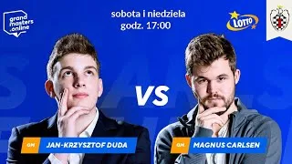 Wielki rewanż: Mistrz Świata Magnus Carlsen - Najlepszy polski szachista Jan-Krzysztof Duda!