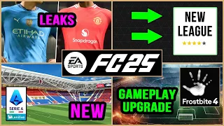 EA FC 25 NEWS | NEW CONFIRMED Licenses, Leagues, Stadiums & Gameplay LEAKS ✅
