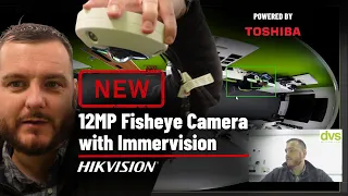 Brand NEW Hikvision 12MP Fisheye Camera with Immervision Technology!