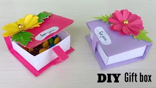 DIY GIFT BOX IDEAS | Gift Ideas | Gift Box /Handmade gift box idea /origami box /Gift box for friend