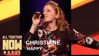 All Together Now Norge | 16 year old Christiane performs Happy by Pharell Williams | TVNorge