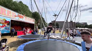 Bungy jump at Family Tivoli | Exhibition at Huvudsta Park