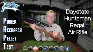 Daystate Huntsman Regal Power, Accuracy & Pellet Test | Ronnie Sunshines