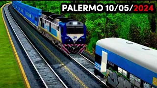 Choque de Trenes en Palermo - Puente Figueroa Alcorta y Dorrego [2024]