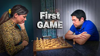 My First ever chess Game Against Grandmaster Hikaru Nakamura on Camera!