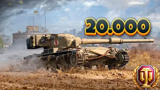 Manticore: 20 000 Assist Damage, RECORD - World of Tanks
