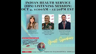 NTHC Indian Health Service Listening Session 10-4-21