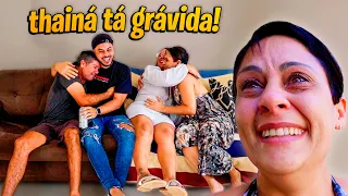 REVELANDO A GRAVIDEZ PRA MINHA FAMILIA❤ OLHA A REAÇÃO DELES ❤