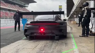 New  Porsche 911 GT3 R sound