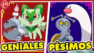 Los MEJORES y PEORES Diseños de los Pokémon de Paldea