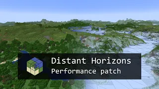 Distant Horizons: a Level Of Detail mod - Alpha 1.6.3