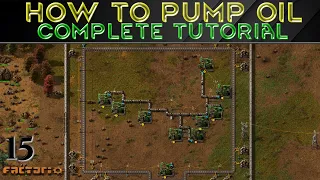 HOW TO PUMP OIL - Tutorial Series FACTORIO Guide Ep 15