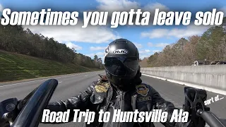 Riding solo the way to go? Harley Road trip to Huntsville (Motovlog episode 3)