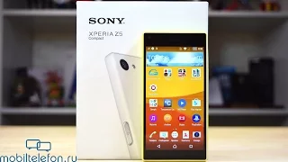 Обзор Sony Xperia Z5 Compact: камера, влагозащита, сканер пальца, звук, батарея и скорость (review)