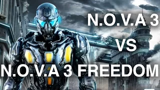 NOVA 3 FREEDOM VS NOVA 3