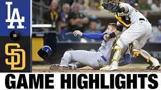 Dodgers vs. Padres Game Highlights (9/10/22) | MLB Highlights