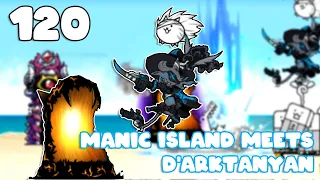 The Battle Cats - D'arktanyan Vs Manic Island And A Look At Baron Seal