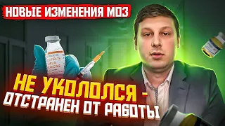 ВАКЦИНИРУЙСЯ ЛИБО ОТСТРАНЕНИЕ ОТ РАБОТЫ. ЗАКОННО ИЛИ НЕТ.