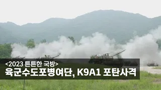 [2023 튼튼한 국방] 육군수도포병여단, K9A1 포탄사격