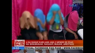 UB: 4 na babae kabilang ang 2 menor de edad na ibinubugaw, nasagip; bugaw, arestado