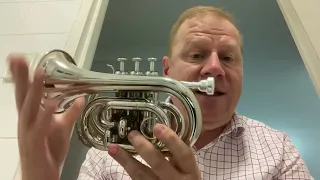 EASTAR Pocket Trumpet.  Great little purchase and highly recommend.  Easy to play