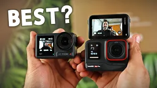 Insta360 Ace Pro vs DJI Osmo Action 4 - Best Action Camera in 2024?