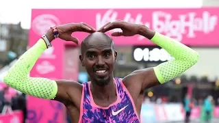 Mo Farah wins London Half Marathon 2018