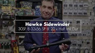 Hawke Sidewinder 30SF 8 32x56 SF IR 20 x Half Mil Dot | Airgunspares & The Countrystore Gunshop
