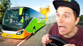 Mit Motorschaden nach Berlin! ✪ (Flixbus) Fernbus Simulator