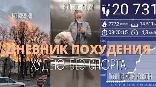 ДНЕВНИК ПОХУДЕНИЯ! ПРОШЛА 20 000 ШАГОВ!СНИЖАЮ ВЕС БЕЗ ПОДСЧЕТА КАЛОРИЙ! МОЙ РАЦИОН НА ДИЕТЕ ЧАСТЬ II