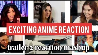 Chainsaw man trailer 2 reaction mashup part 2 || mashup reaction || anime trailer reaction