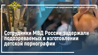 Ирина Волк: Сотрудники МВД России задержали подозреваемых в изготовлении детской порнографии